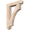 Ekena Millwork Westlake Arts and Crafts Smooth Bracket w/ Offset Brace, Douglas Fir, 7 1/2"W x 36"D x 48"H BKT0806X36X48WTL03SDF - alternate 1